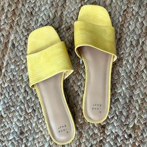 A New Day Nina Slide Sandals, size 11